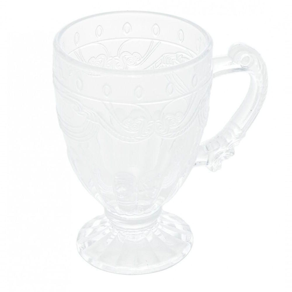 Jogo De 6 Caneca Xícara Cappuccino Cristal Imperial 190 Ml - 2