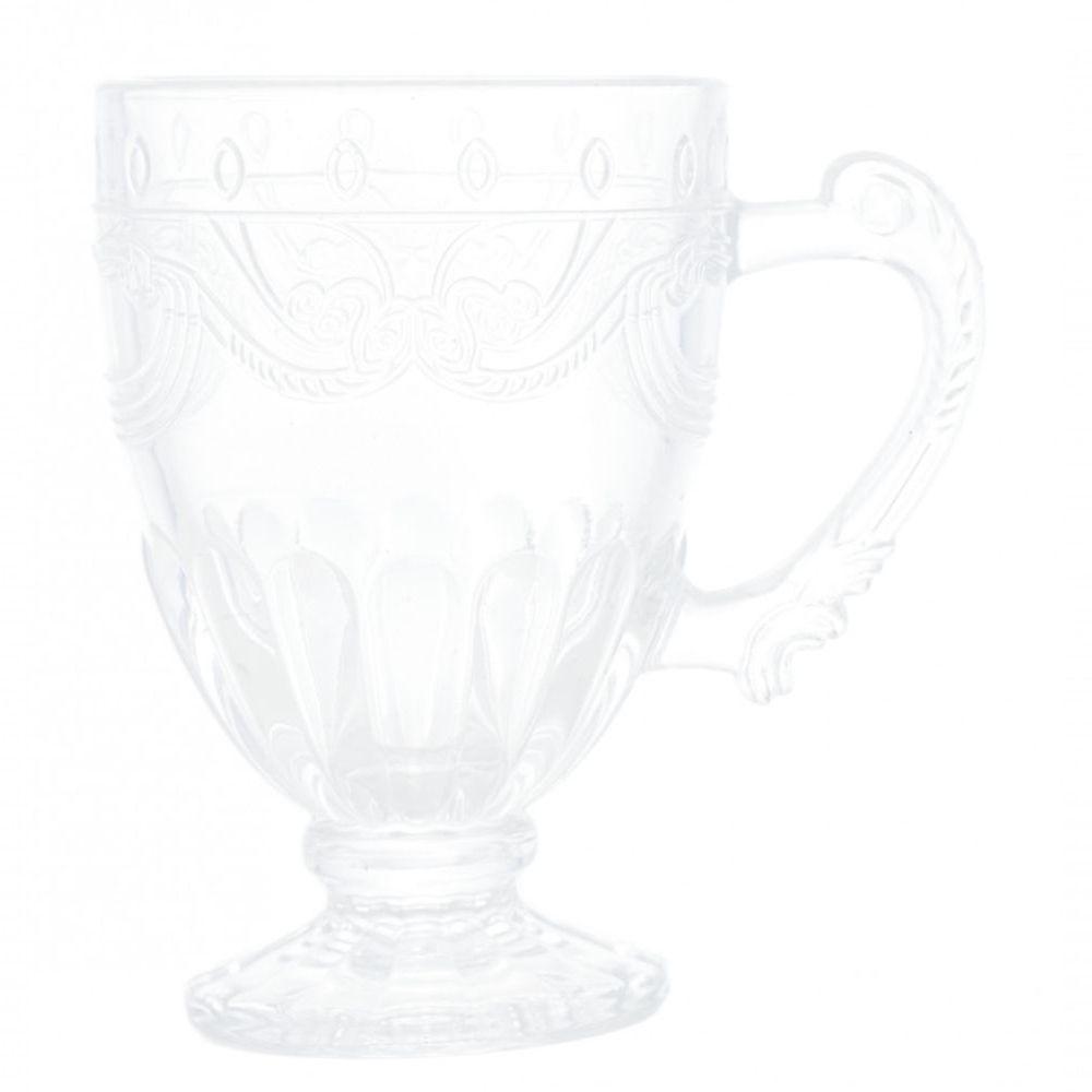Jogo De 6 Caneca Xícara Cappuccino Cristal Imperial 190 Ml - 4