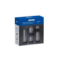 Jogo De Potes De Vidro Herméticos Tramontina Purezza Em Borosilicato Com Tampa - 9