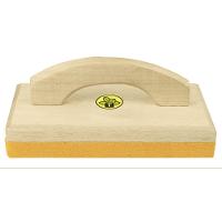 Desempenadeira De Madeira Com Base De Espuma Tramontina Sem Dentes Com Cabo De Madeira - 1