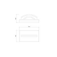 Desempenadeira De Madeira Com Base De Espuma Tramontina Sem Dentes Com Cabo De Madeira - 5