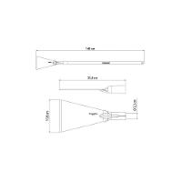 Cavadeira Reta Metálica Tramontina Com Cabo De Madeira 120 Cm - 7