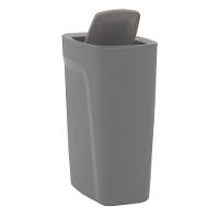 Lixeira Tramontina Compact Em Polipropileno Cinza Com Tampa Basculante 10,5 L - 6