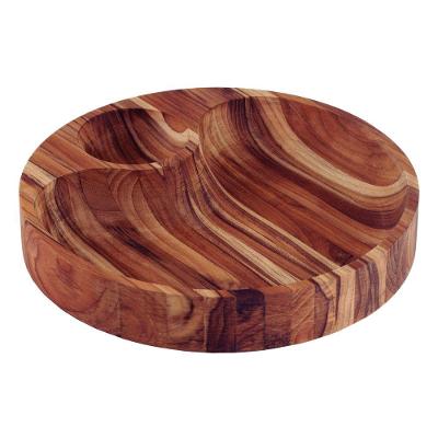 Petisqueira Churrasco Tramontina Fundo Lateral Madeira Teca Fsc Com Acabamento Em óleo Mineral 31,5x31,5 Cm