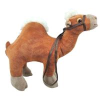 Camelo De Pelúcia Marrom 23 Altura X 28 Cm Comp. Fofinho - 1