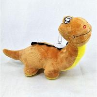 Dinossauro Pelúcia Marrom 26 Cm Comprimento - 2