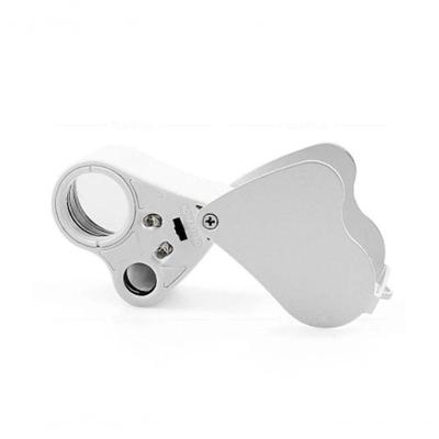 Lupa De Bolso Com Led Para Joalheiro Visualização 30x 60x