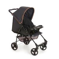 Carrinho Romano Com Cinto De Segurança Galzerano Preto/Cobre - 2