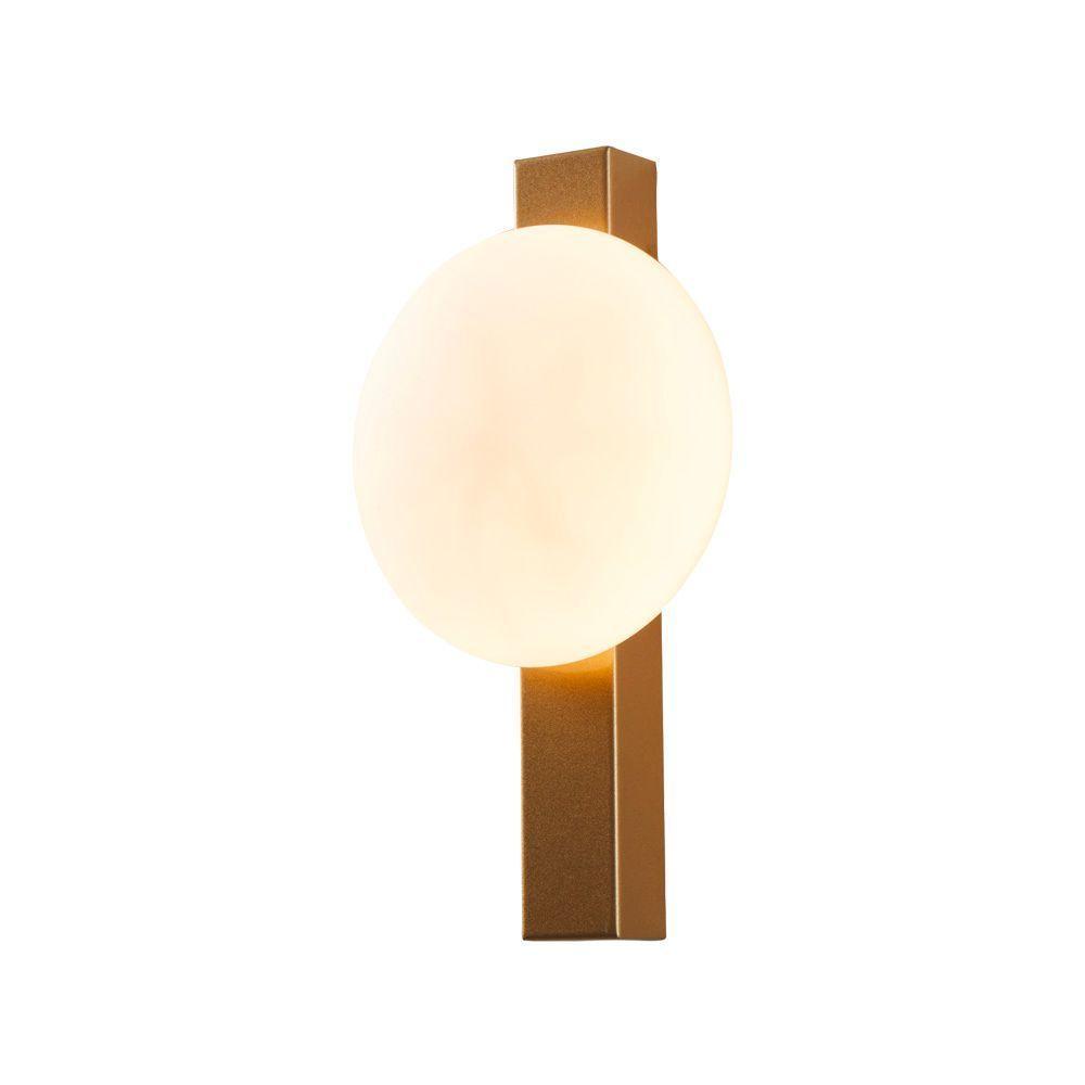 Arandela Nordecor Visa 6w Led Bivolt Dourado Fosco - 1