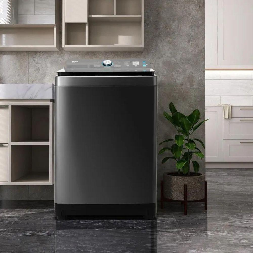 Máquina De Lavar 14 Kg Philco PLR14B 12 Programas De Lavagem Preto 110V - 2