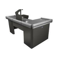 Caixa Supermercado Empacotador Preto 2m Check Out E Balança Bivolt 30kg - Urano Bivolt - 5