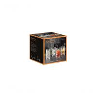 4 Copos Altos Noblesse Em Vidro Cristal 375ml Nachtmann - 4