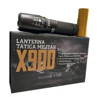 Lanterna Led Tática T6 Militar X900 com Bateria Recarregável - 1