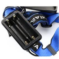 Lanterna de Cabeça Tática Cree Led com Zoom Recarregável - 3