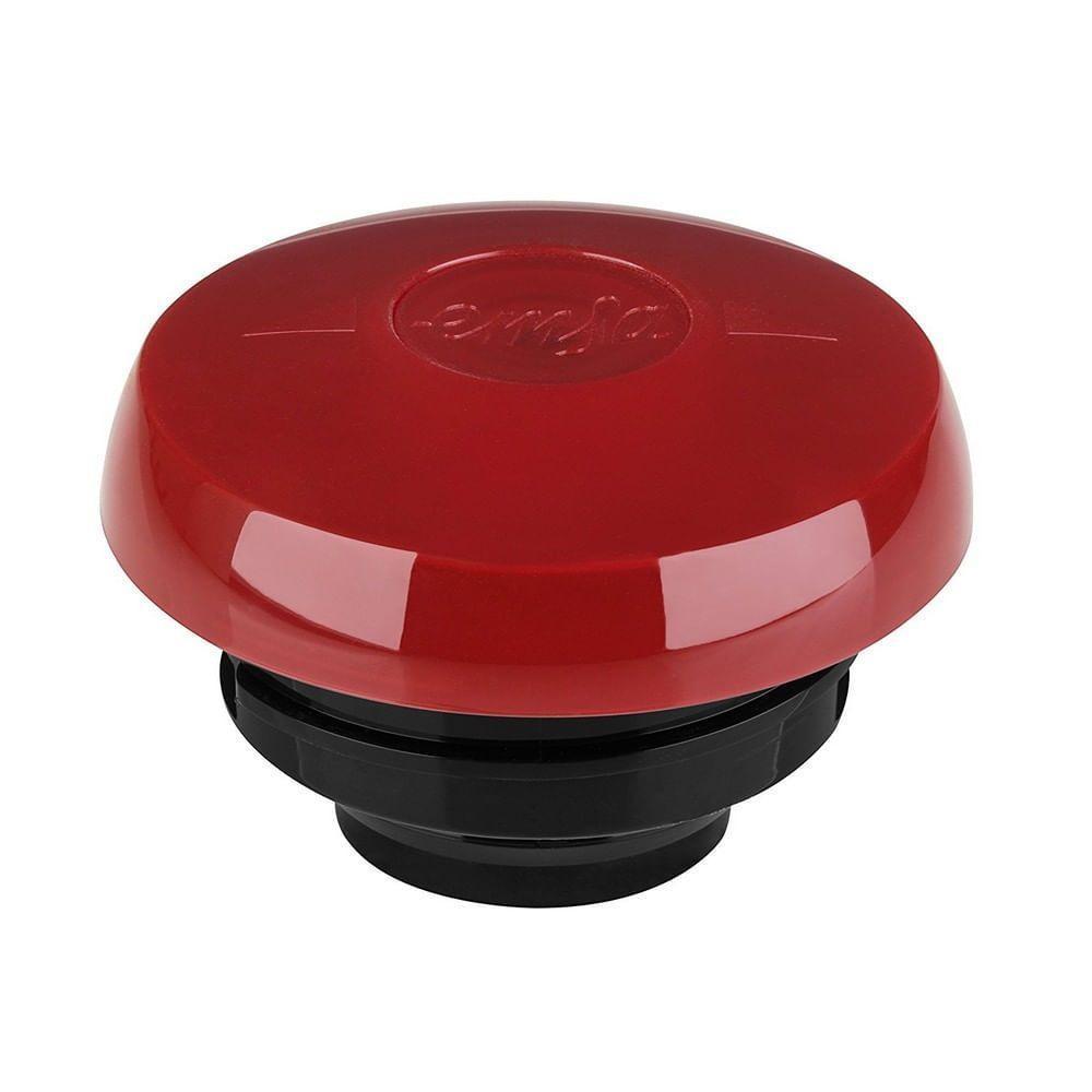 Garrafa Térmica De 1 Litro Quick Press Samba Emsa Vermelha - 4