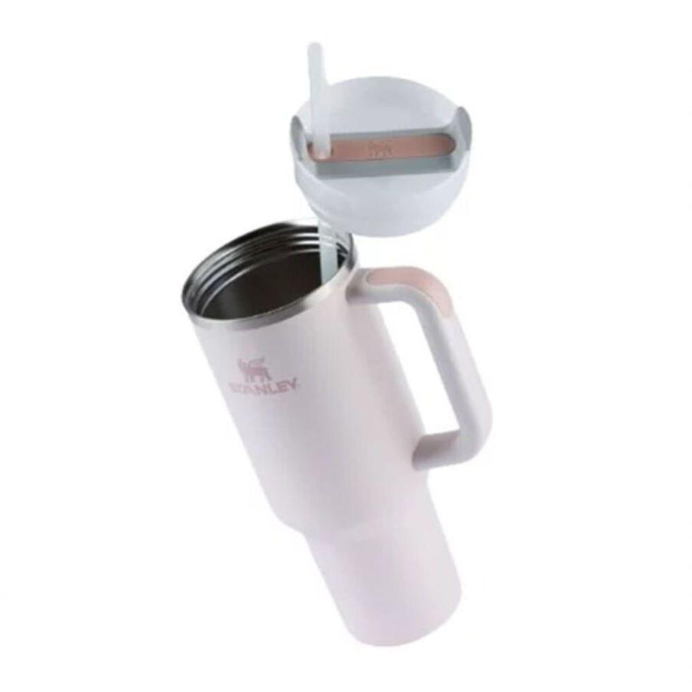 Garrafa Térmica Quencher 2.0 Rose Quartz 887ml Stanley Rosa Claro - 2