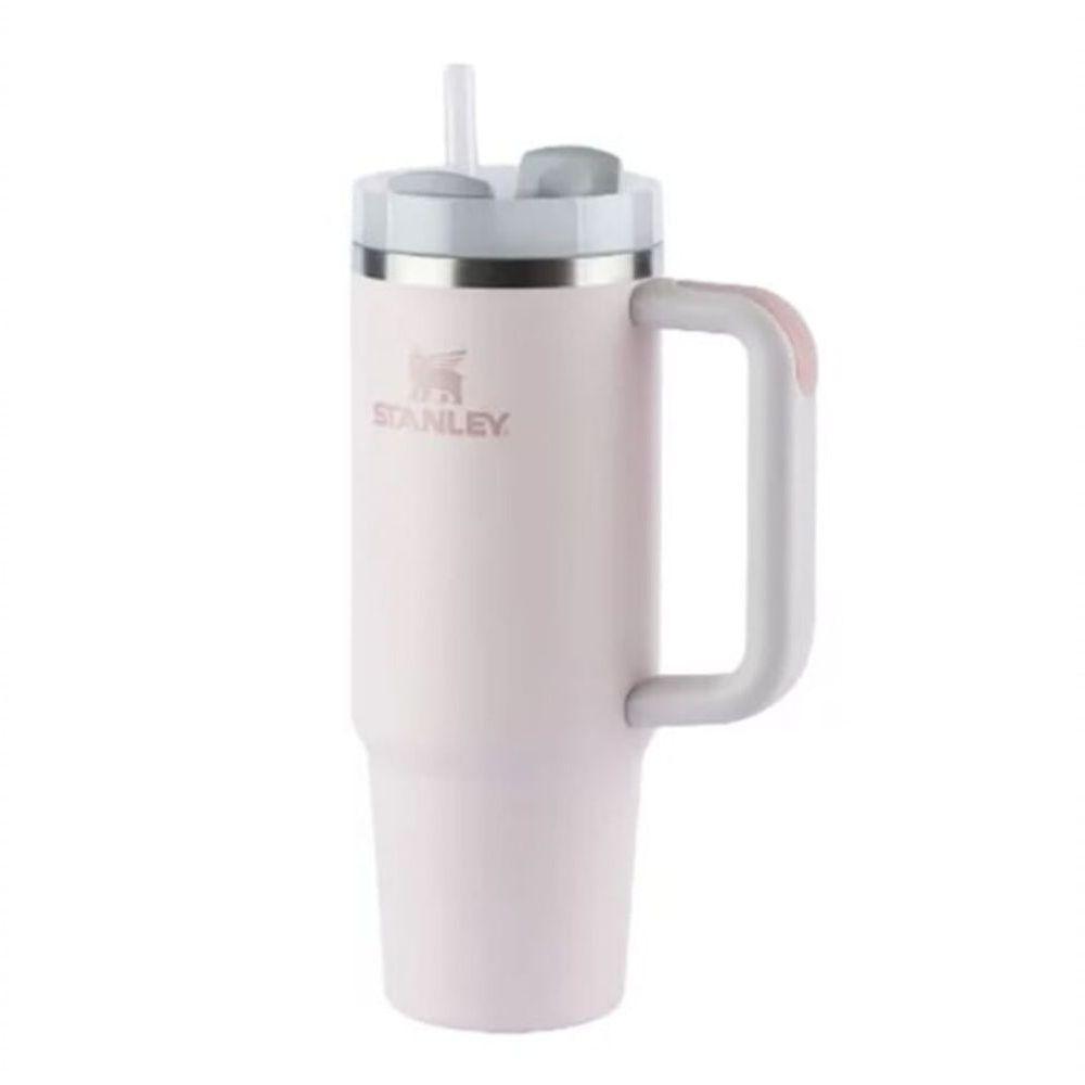 Garrafa Térmica Quencher 2.0 Rose Quartz 887ml Stanley Rosa Claro - 4