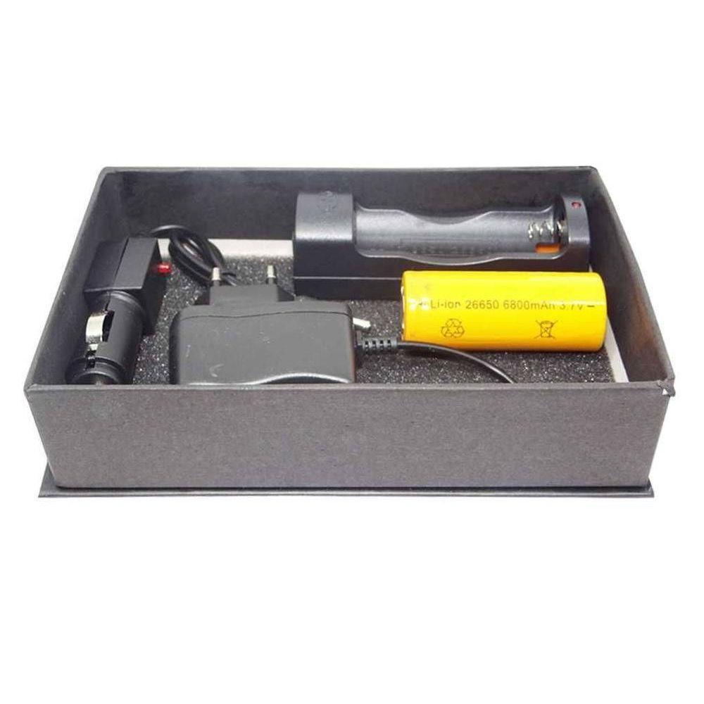 Lanterna Tática Policial Militar X900 Bateria Recarregável - 3