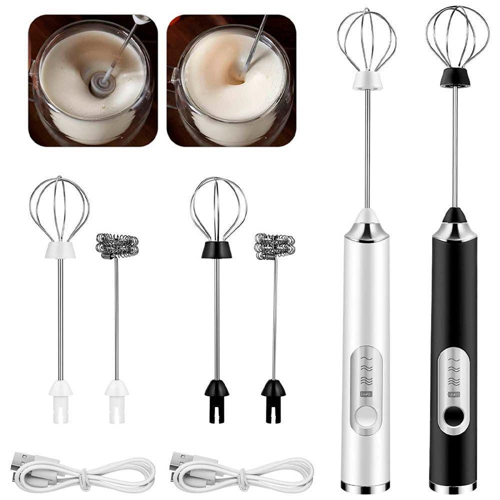 Mixer Misturador De Bebidas E Batedor De Ovos 2 Em 1 - 1