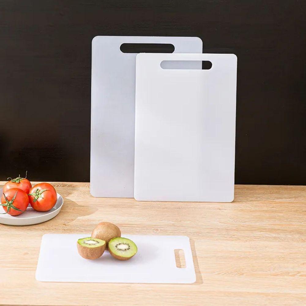 Tábua Corte Carne Legumes Plástico Resistente Com Alça 30x20cm - 6