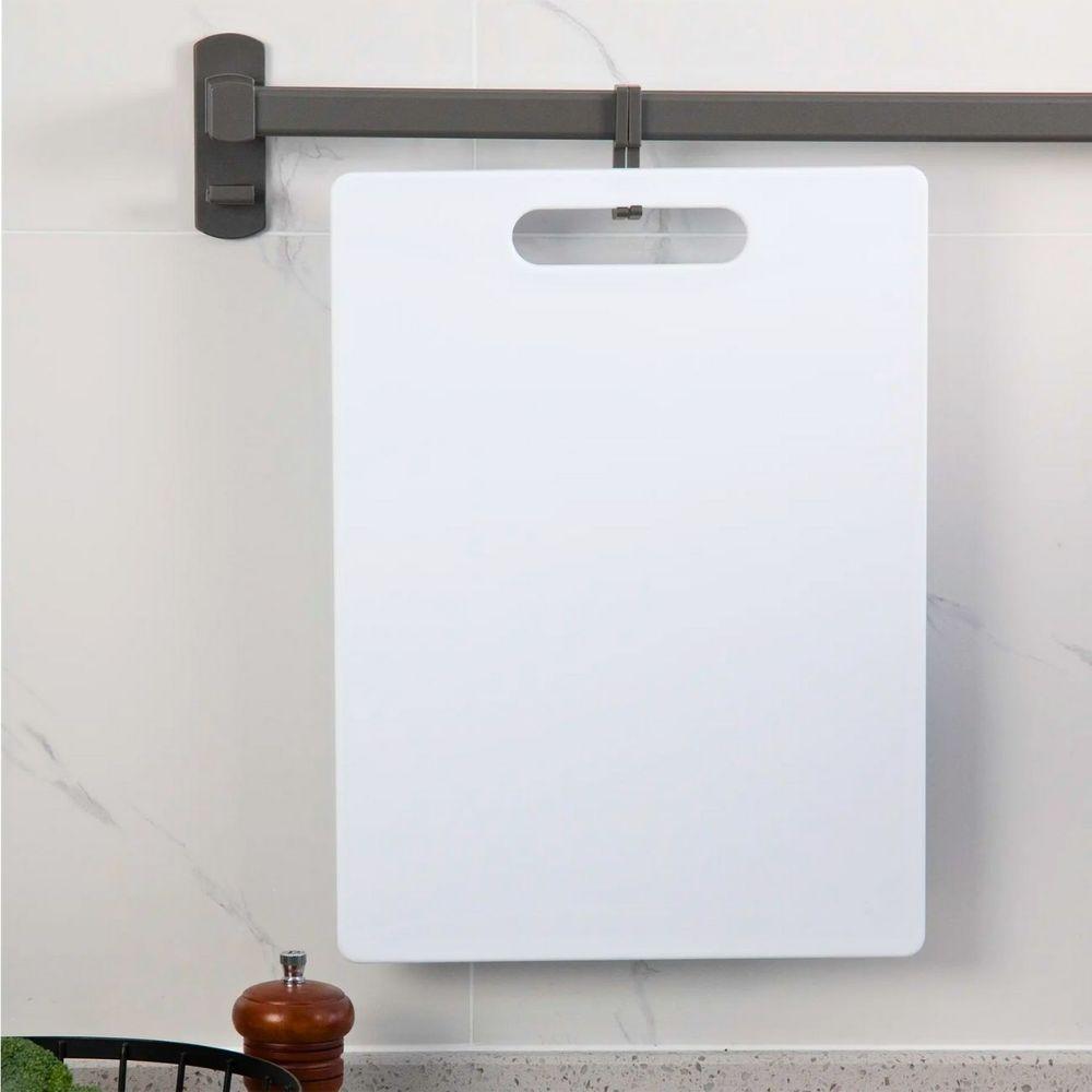 Tábua Corte Carne Legumes Plástico Resistente Com Alça 30x20cm - 9