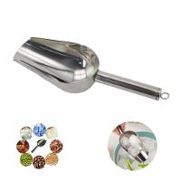 Pá Concha Medidora Em Inox Multiuso Para Gelo, Grãos E Ração - 2