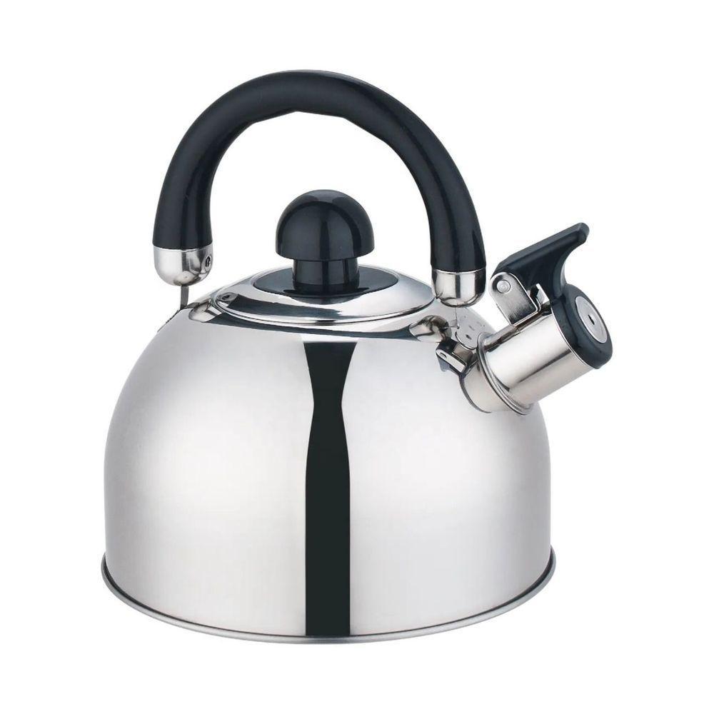 Chaleira Inox Apito 2 Lt Luxo Gás Indução Alta Qualidade - 8