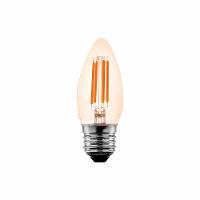 Lâmpada Led Nordecor Filamento Vela C35 4w E27 Bivolt 2400k Branco Quente 1046 - 1