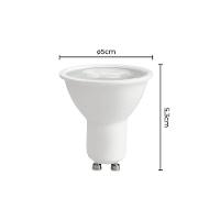 Lâmpada Led Nordecor Sof Dicróica Mr16 7w Gu10 Alto Irc 95 Bivolt 3000k Luz Amarela 1123 - 2