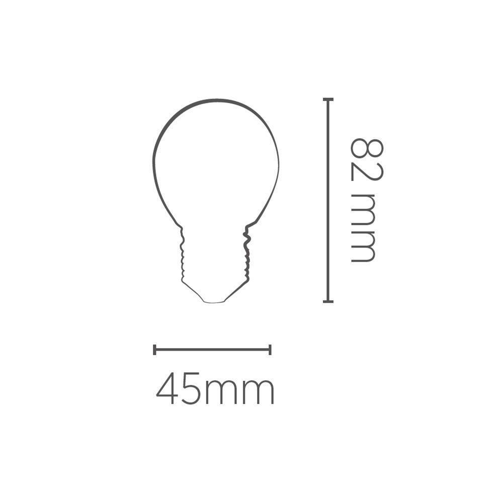 Lâmpada Led Save Energy Bolinha G45 3w E27 Bivolt 2400k Branco Quente Se-225.1150 - 2