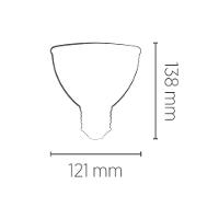 Lâmpada Led Save Energy Par 38 15w E27 Bivolt 2700k Luz Amarela Se-120.439 - 2