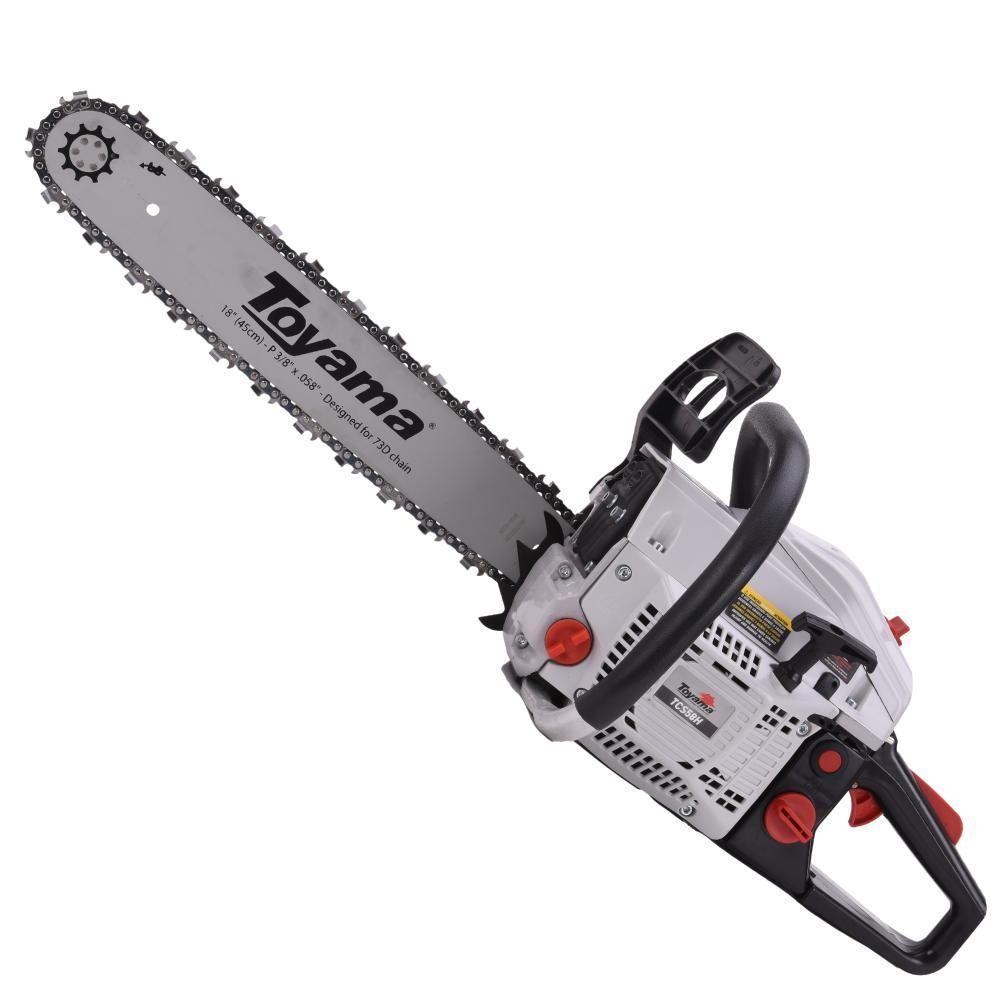Motosserra à Gasolina 2t 55cc 3,2hp 12.000rpm Toyama Tcs58h - 1