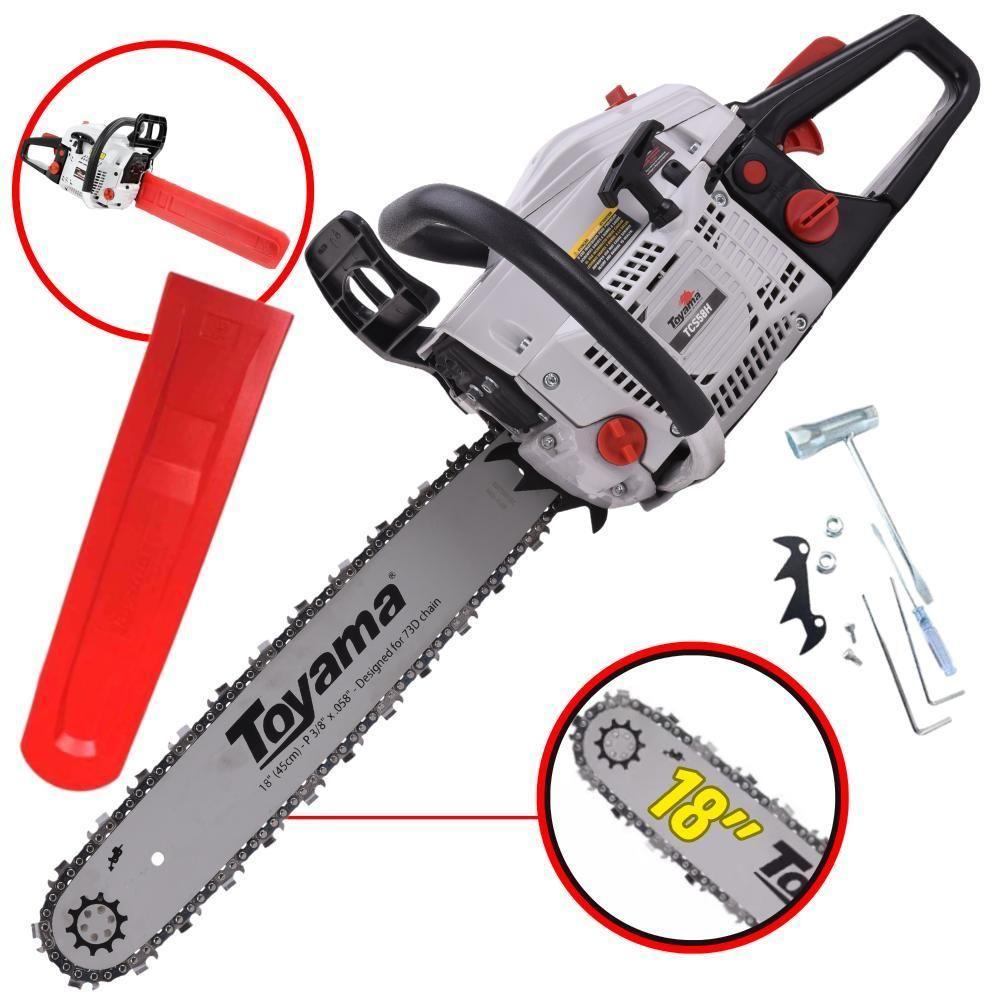 Motosserra à Gasolina 2t 55cc 3,2hp 12.000rpm Toyama Tcs58h - 2