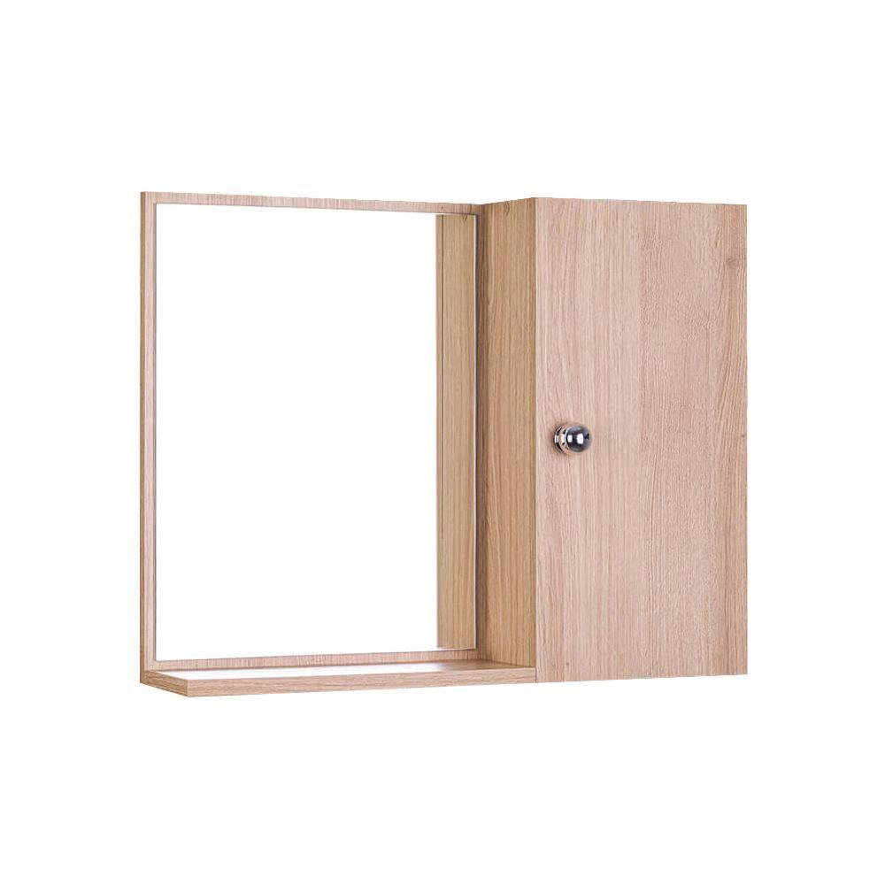 Espelho para Banheiro com Armário Carvalho - 1