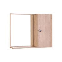 Espelho para Banheiro com Armário Carvalho - 1