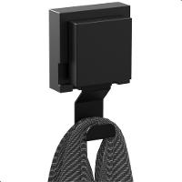 Kit 2 Cabide De Parede Gancho Com Ventosa Preto Max - 5