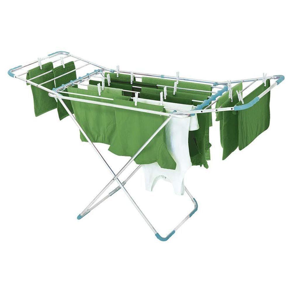 Varal De Chão Em Alumínio Com Abas - 2