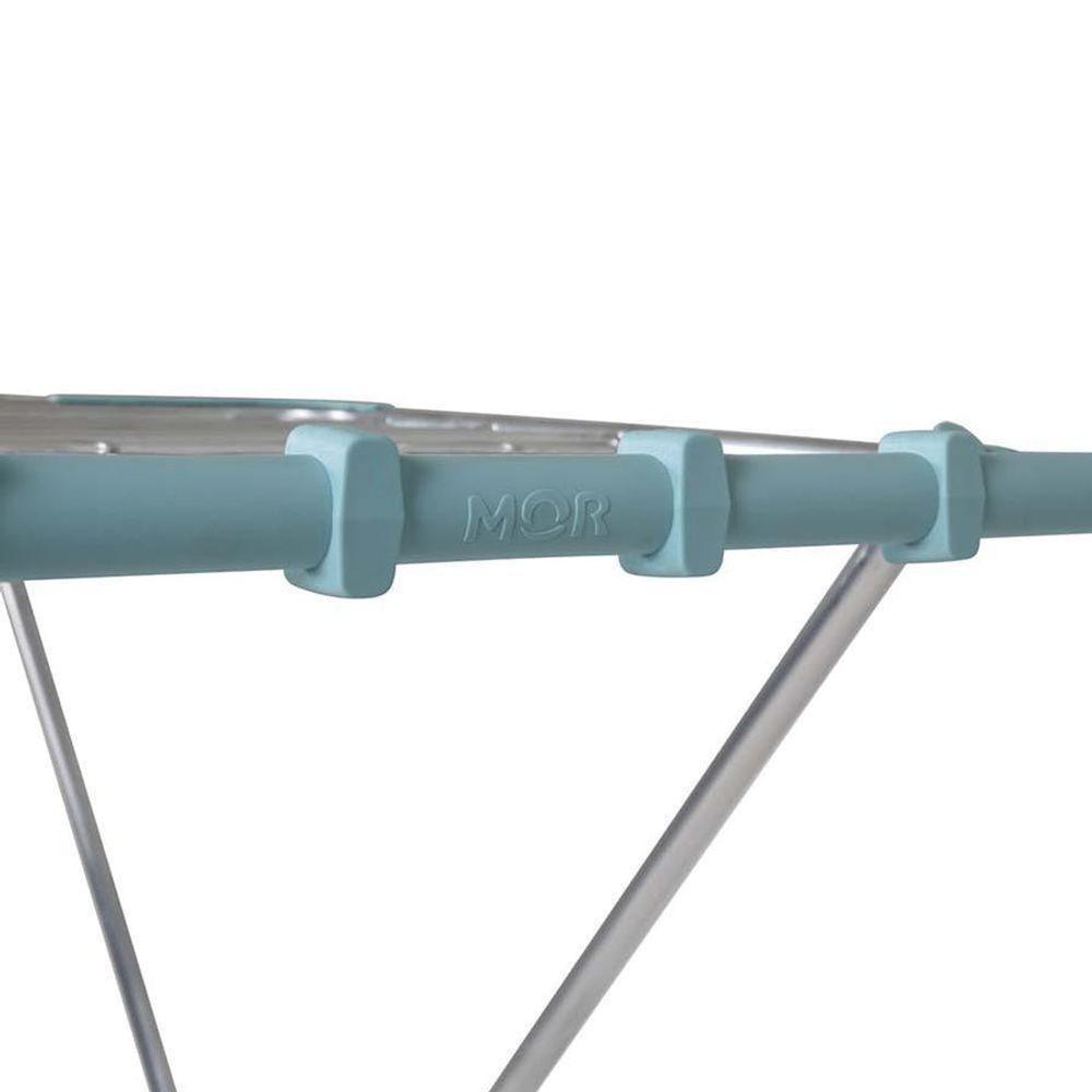 Varal De Chão Em Alumínio Com Abas - 8