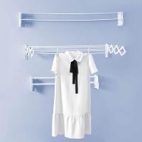 Varal Sanfonado Em Aço No Tamanho De 80cm Na Branco