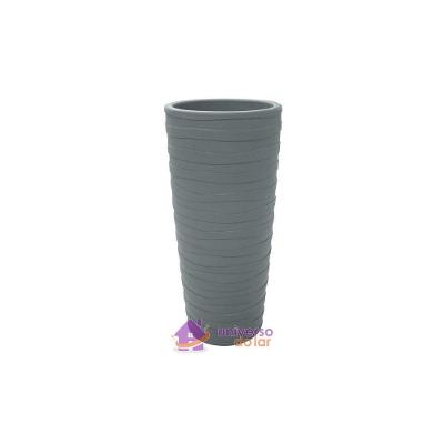 Vaso Tramontina Grego Em Polietileno Cimento 80 Cm Tramontina