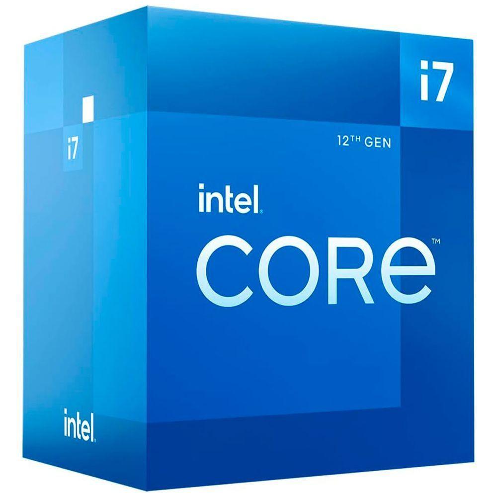 Processador Intel Core I7-12700, 2.1ghz (4.9ghz Turbo), Lga1700, 25mb Cache, 12ª Ger - Bx8071512700 - 1