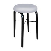 Kit 02 Banquetas Baixa Manu Corino Cinza - 2