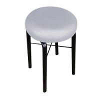 Kit 02 Banquetas Baixa Manu Corino Cinza - 3