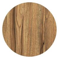 Mesa de Jantar Cone 80 cm Nogueira Preto