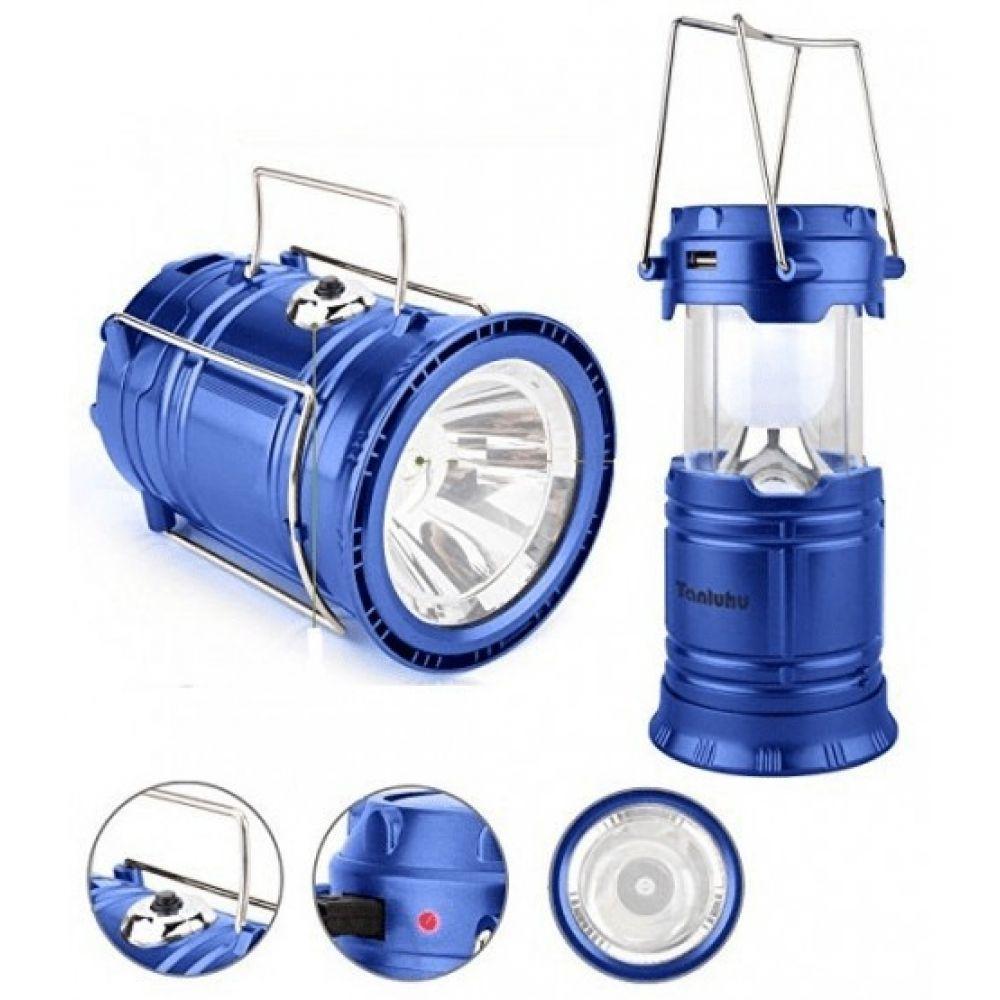 Lanterna Lampião LED 6 em 1 Solar Bivolt + Entrada USB GT214 - 1