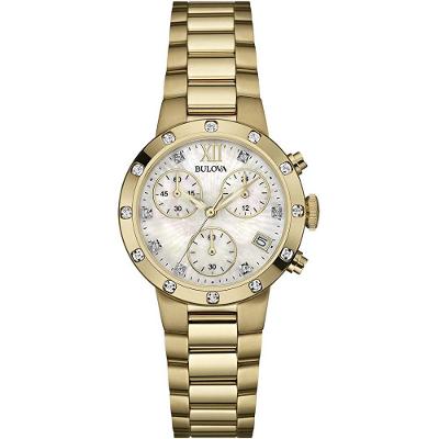 Relogio Bulova Ladies Chronograph Diamond