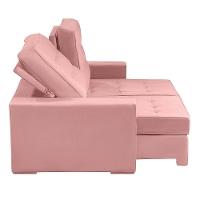 Sofá Modular 5 Lugares 2.50M Retrátil E Reclinável Rose - 5