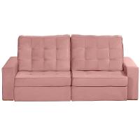 Sofá Modular 5 Lugares 2.50M Retrátil E Reclinável Rose - 10