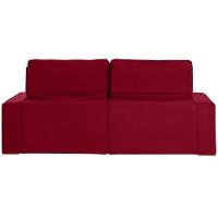 Sofá Modular 5 Lugares 2.50M Retrátil E Reclinável Vermelho - 2