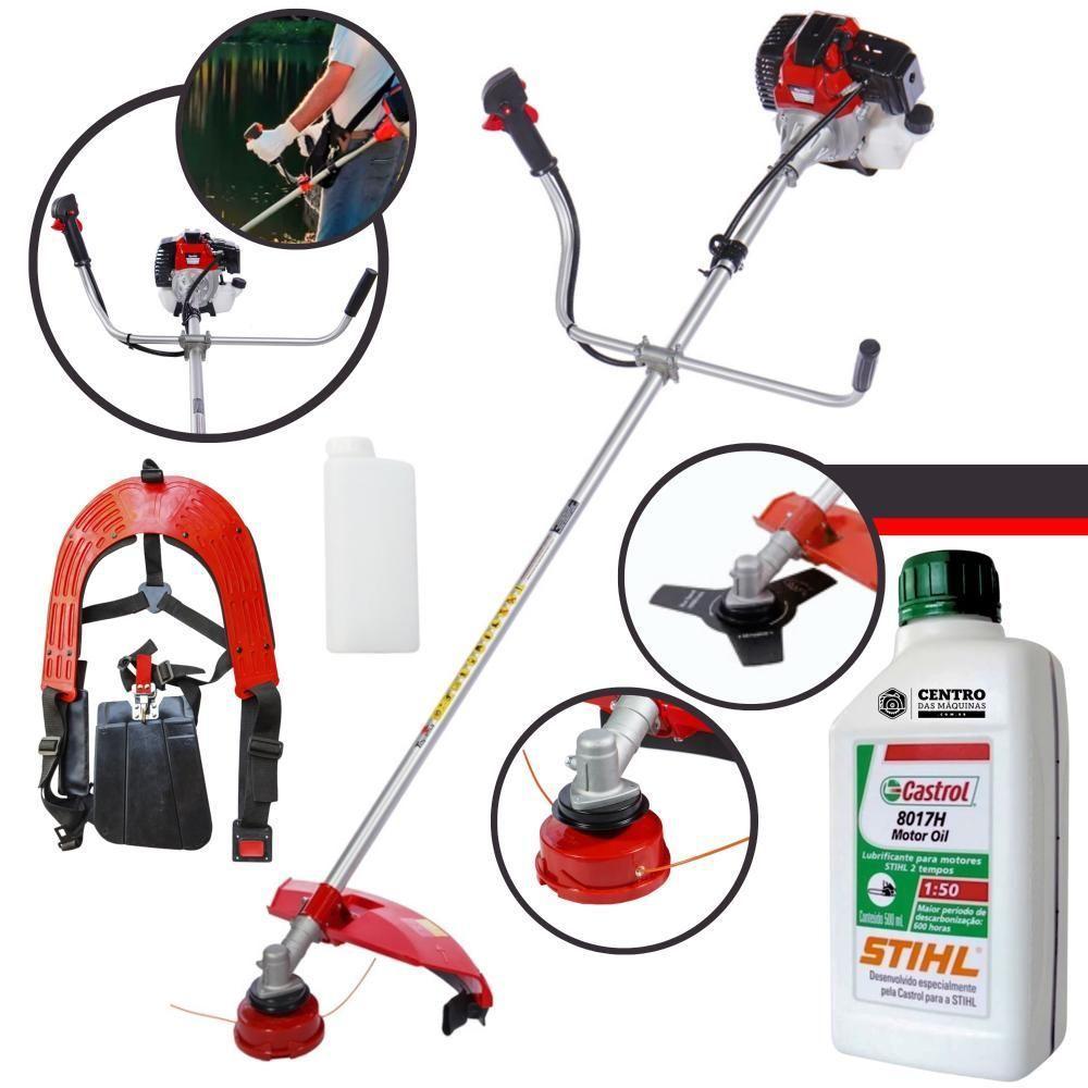 Roçadeira Alta Performance Toyama Rt43-l Rt43l + óleo Stihl - 2